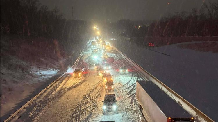 Winter storm causes 100 vehicle pileup in North Carolina - NewsBreak