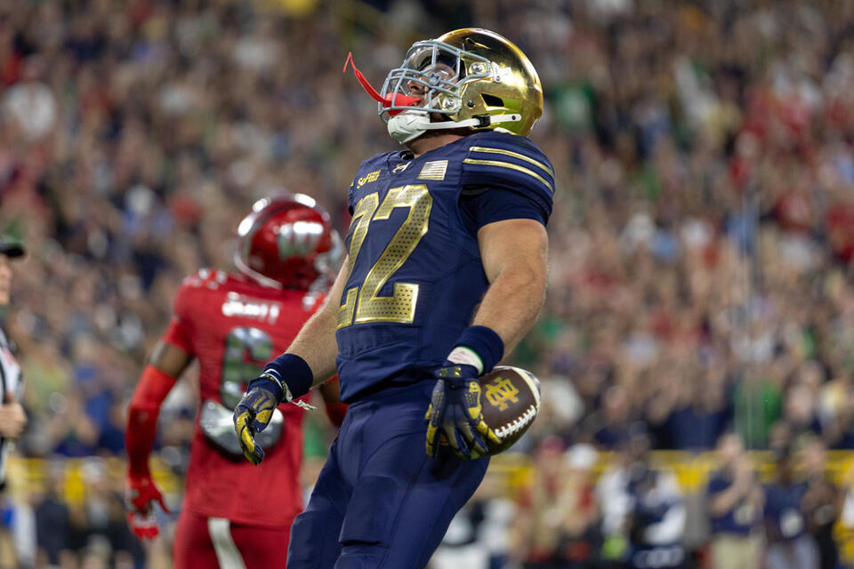 Notre Dame Football vs. Wisconsin Among NBC’s Most-Watched Irish Games in Years