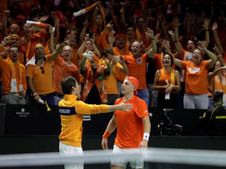Davis Cup 2024 Netherlands beat Germany in Malaga to reach first final