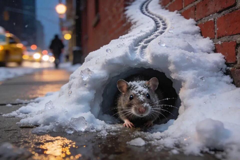 New York freezes and rats disappear, the unexpected effect of the polar ...