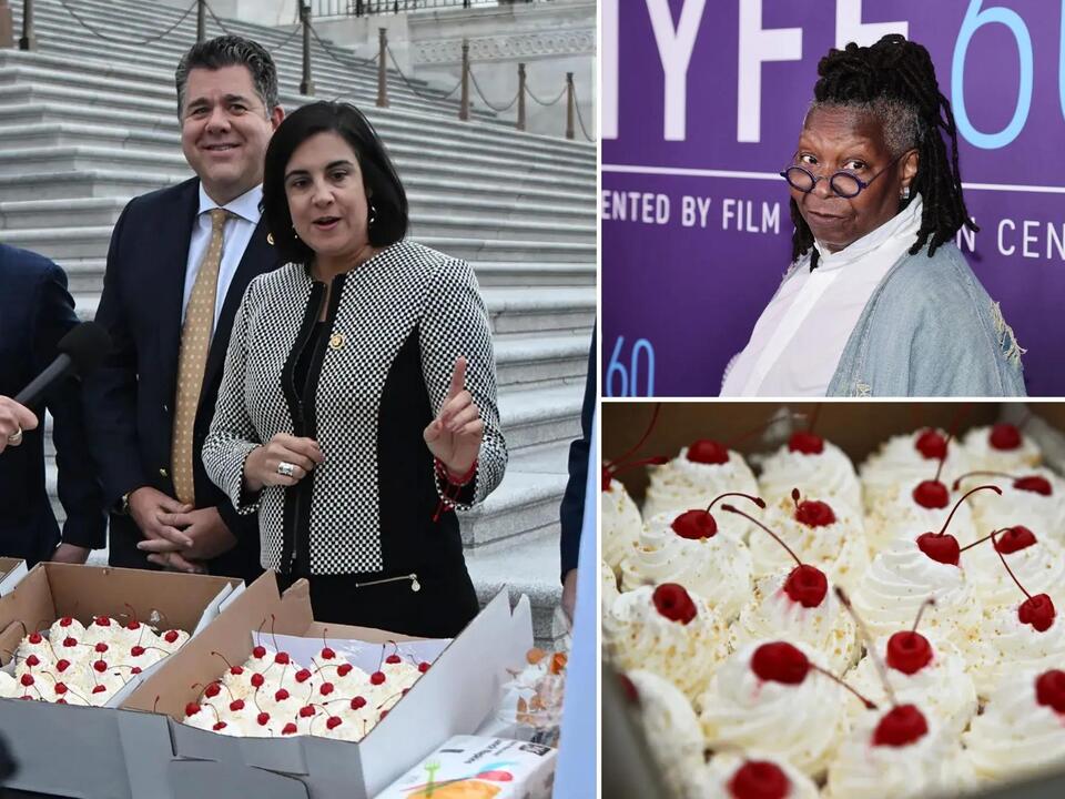 Rep. Nicole Malliotakis brings ‘Whoopi Goldberg’s FAVORITE’ cakes to