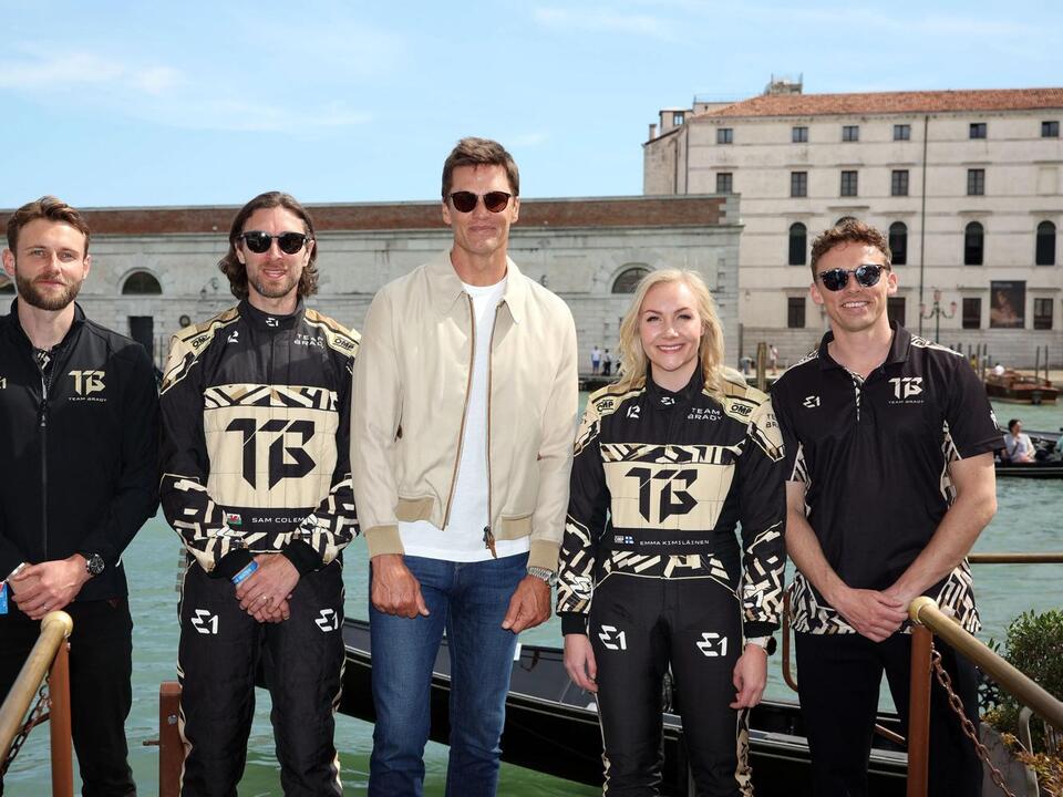 Tom Brady has a blast in Italy in first public sighting since comedy