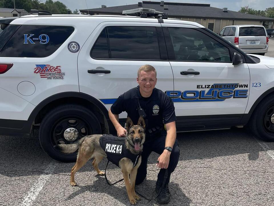 Elizabethtown Police Department's K9 officer gets bullet and stab