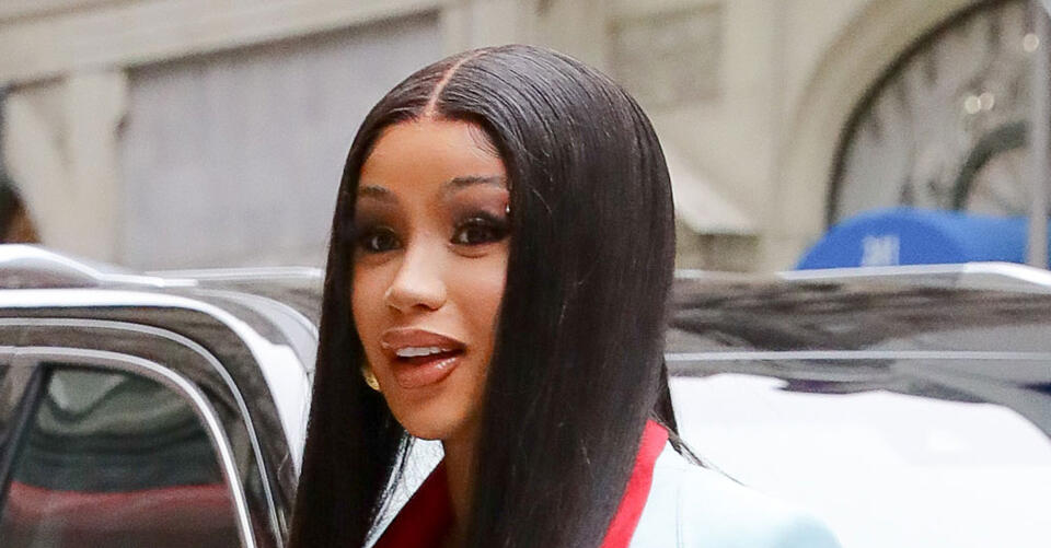 Cardi B Looks Ready for Business in a Baby Blue Suit and Cherry Red Stilettos – NewsBreak