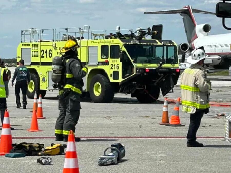 1 dead, 1 injured after small plane crashes and lands on its roof in