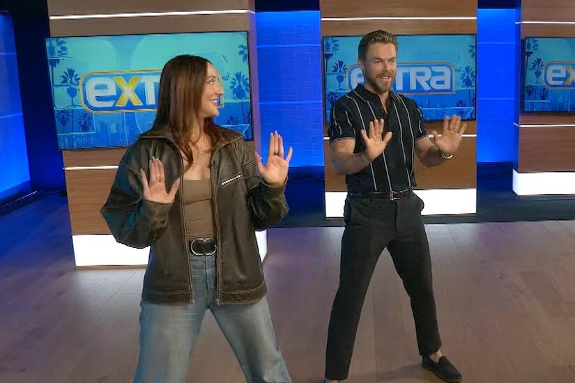 Watch Derek Hough & Molly Long Do Her Viral ‘Double Dutch Bus ...
