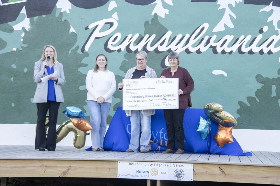 Spartansburg Scene: Crawford Gives impacted Spartansburg organization