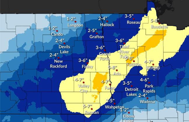Winter Storm Warning; 6 Inches of Snow or More Expected - NewsBreak