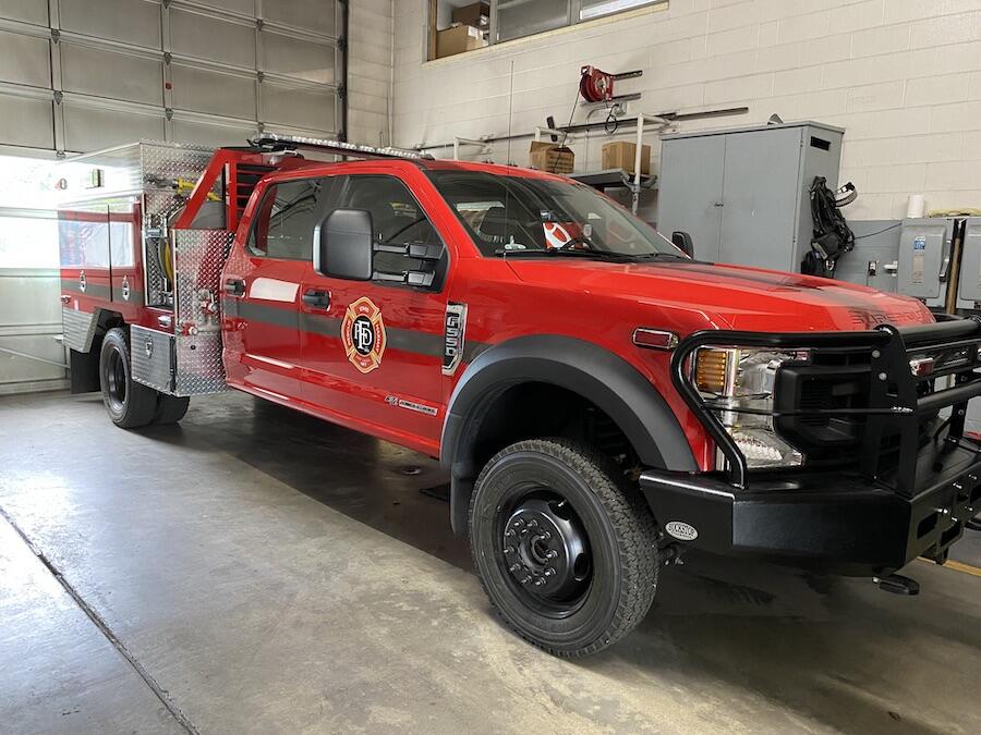 Pocatello Fire Department receives three new brush trucks