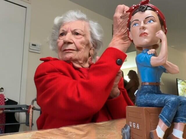 103-year-old Rosie the Riveter gets bronze statue honor in Royal Oak ...