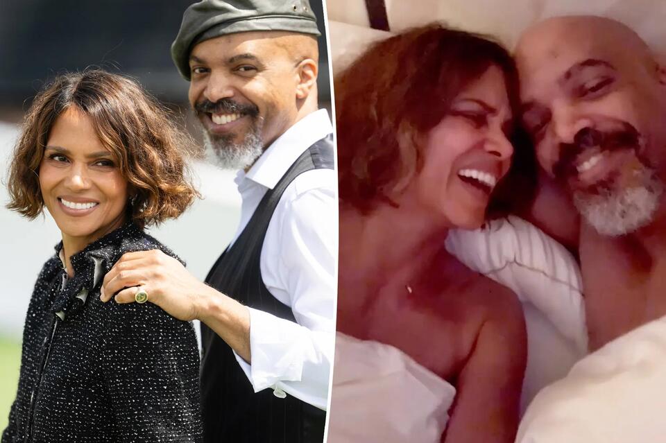 Halle Berry defends intimate Mother’s Day bed video with boyfriend Van