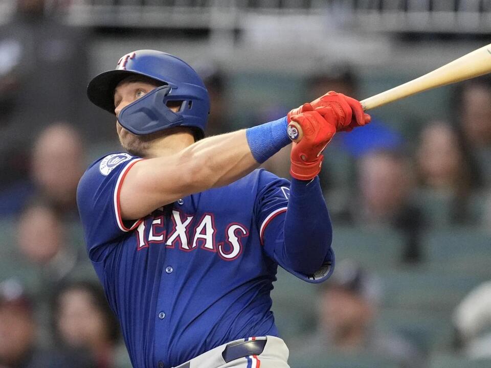 Rangers hit 3 homers, overcome early deficit to stop Braves' 6-game win ...