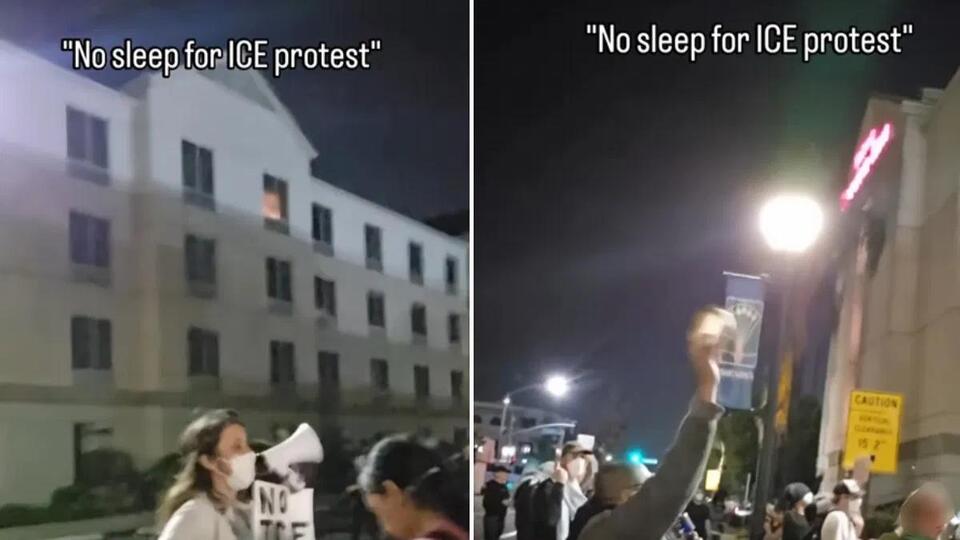Pasadena Protesters Chase ICE Agents Away From Their Hotel, ‘Absolutely ...