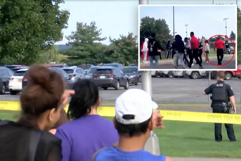Security guard shot in back of head trying to break up fight at high ...