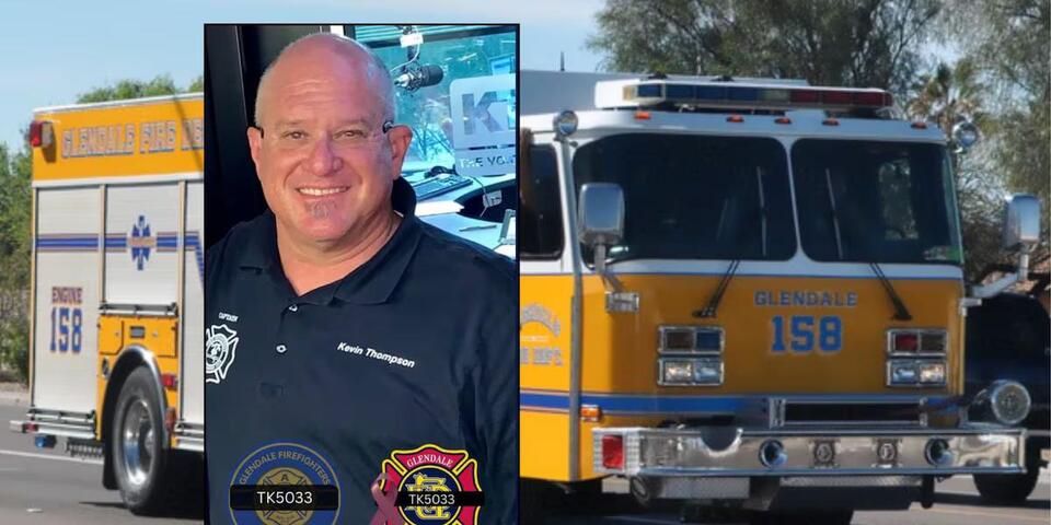 Memorial held for Glendale fire captain who fought for firefighter ...