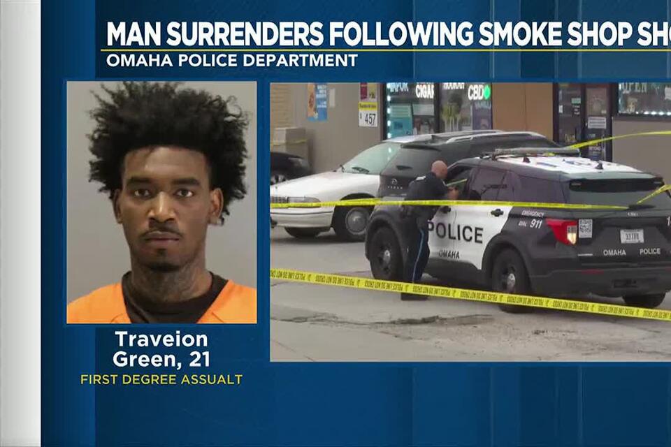 Omaha man turns himself in following Saturday smoke shop shooting ...