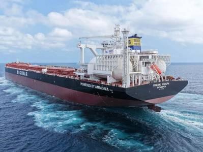 'World's First' Ammonia-Powered Bulk Carrier Starts Maiden Voyage ...