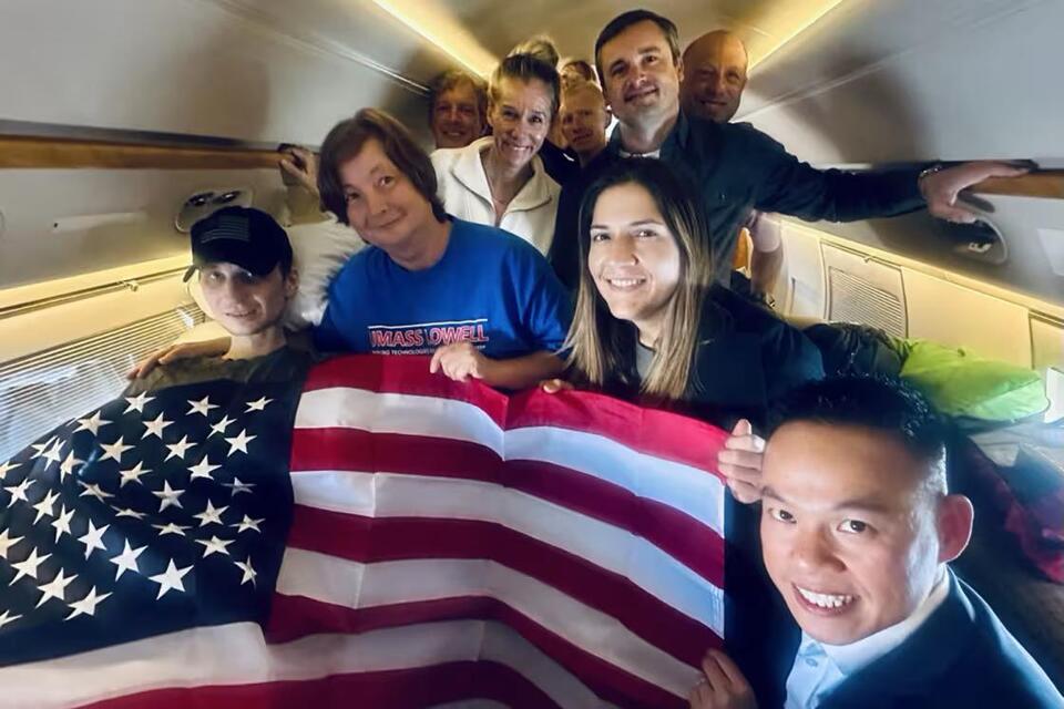 Former Marine held in Russia for more than 4 years is back in the U.S.