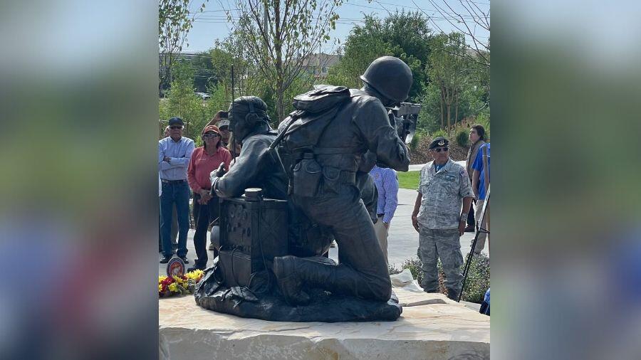 Midday: Navajo Code Talker statue unveiled in West Valley City - NewsBreak