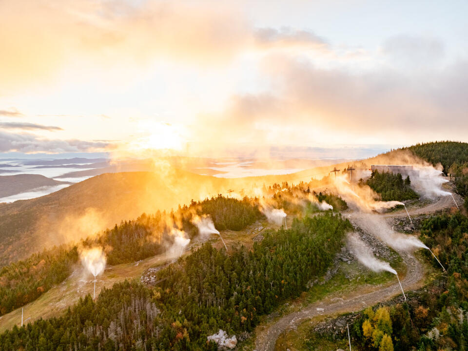 Annual East Coast Snowmaking Test Proves Winter Is Almost Here