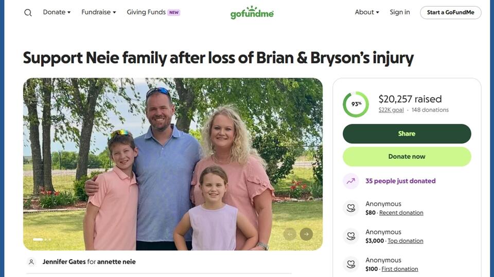 GoFundMe created to support the Neie Family after tragic Temple Lake ...
