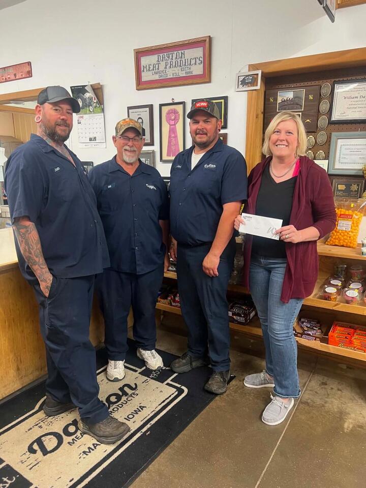Malcom’s Dayton Meats donates to Pork in the Pantry