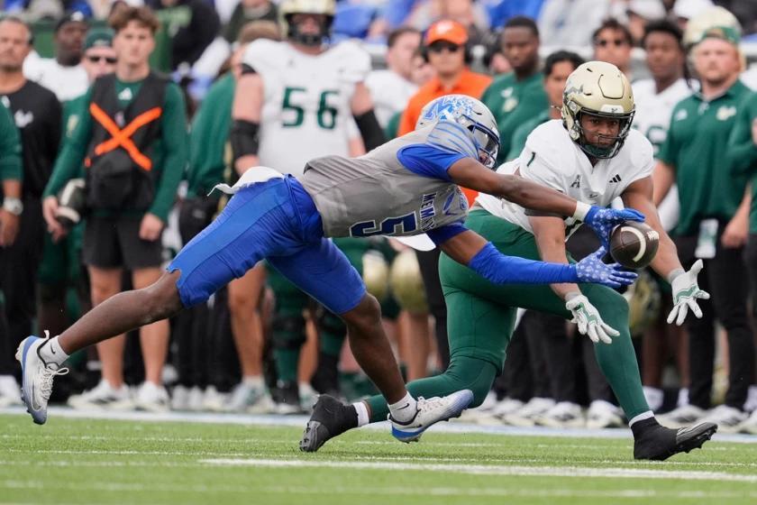 USF falls out of the AP college football poll after a loss to Memphis ...