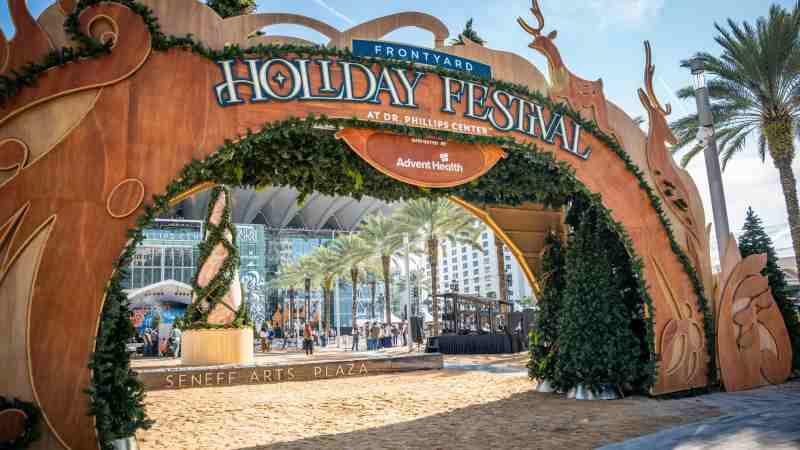 Dr. Phillips Center Announces Return of Free Frontyard Holiday Festival For the 2026 Season