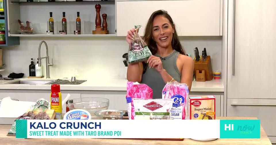 Kalo crunch is the sweet, crunchy poi dessert everyone wants to try ...
