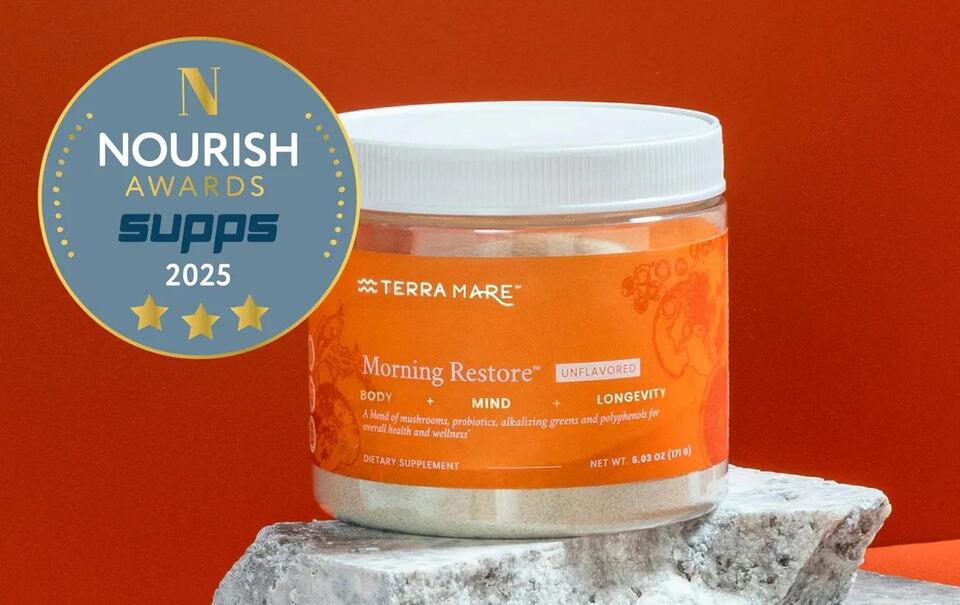 Marisa Tomei’s wellness brand Terra Mare gets gold at 2025 Nourish ...