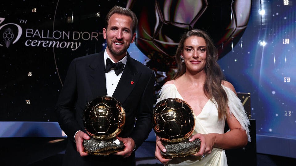 2026 Ballon d'Or: Kane ends England's drought, Putellas claims 3rd trophy