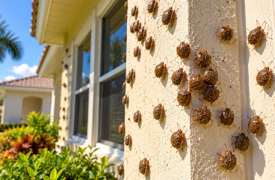 What Those Tiny, Square-Shaped Brown Bugs Clustering by the Hundreds on ...