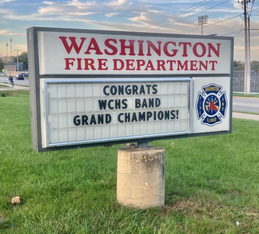 Washington Fire Department makes pitch for electronic message board ...
