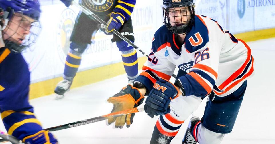 📅 Utica & Hamilton move to NCAA hockey quarterfinals March 21 - NewsBreak