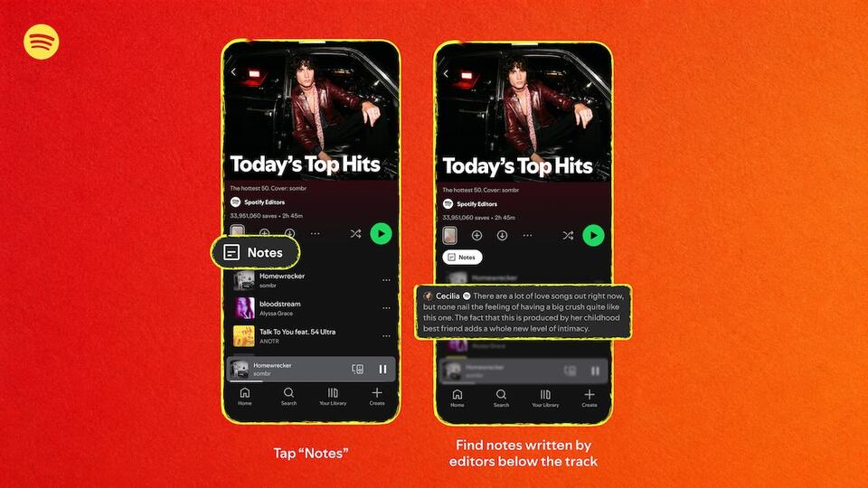 Spotify graduates “User Notes” from trial