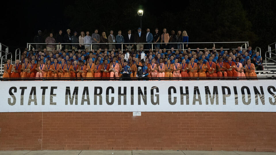 Reigning 5A State Champion Nation Ford Band Wins 11th 2025 SCBDA 5A ...
