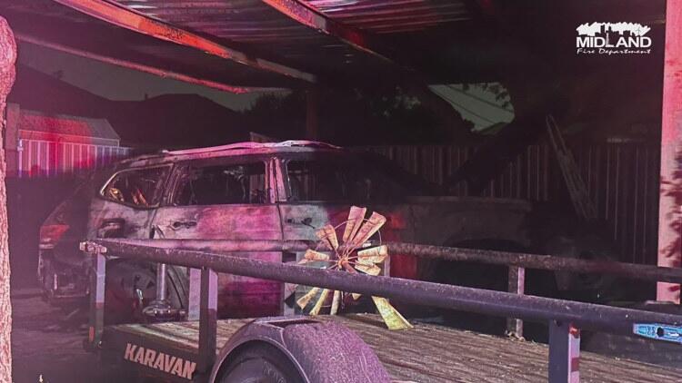 3 displaced after fire in northwest Midland - NewsBreak