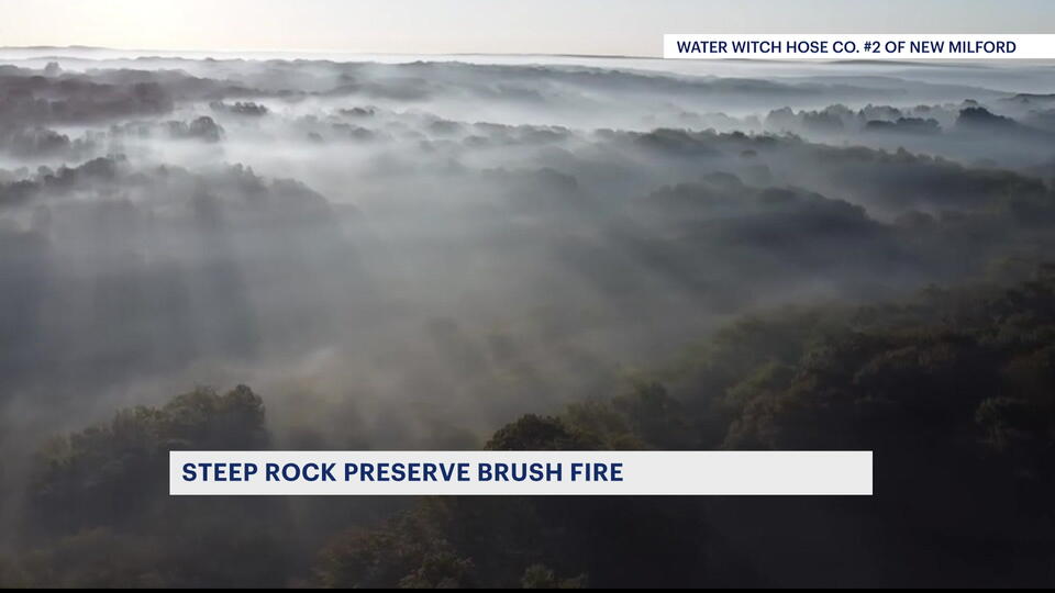Firefighters battle brush fire in Washington - NewsBreak