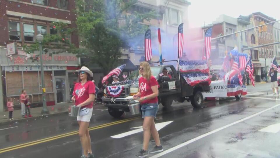 Dozens gather in Pottsville to celebrate America250