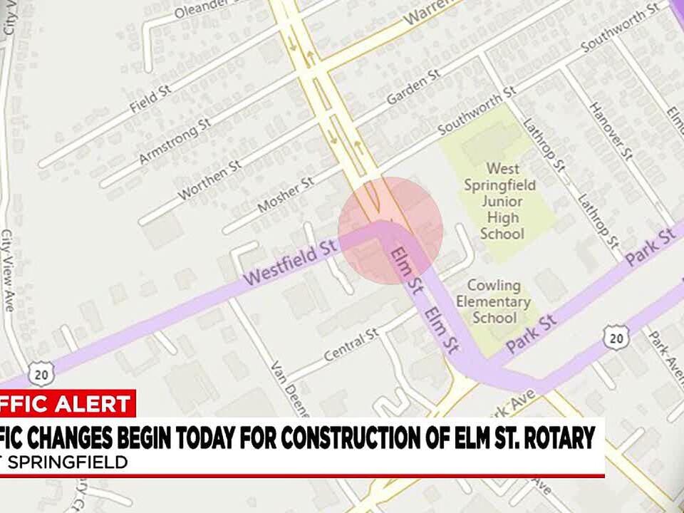 Traffic pattern changes in place for construction of West Springfield ...