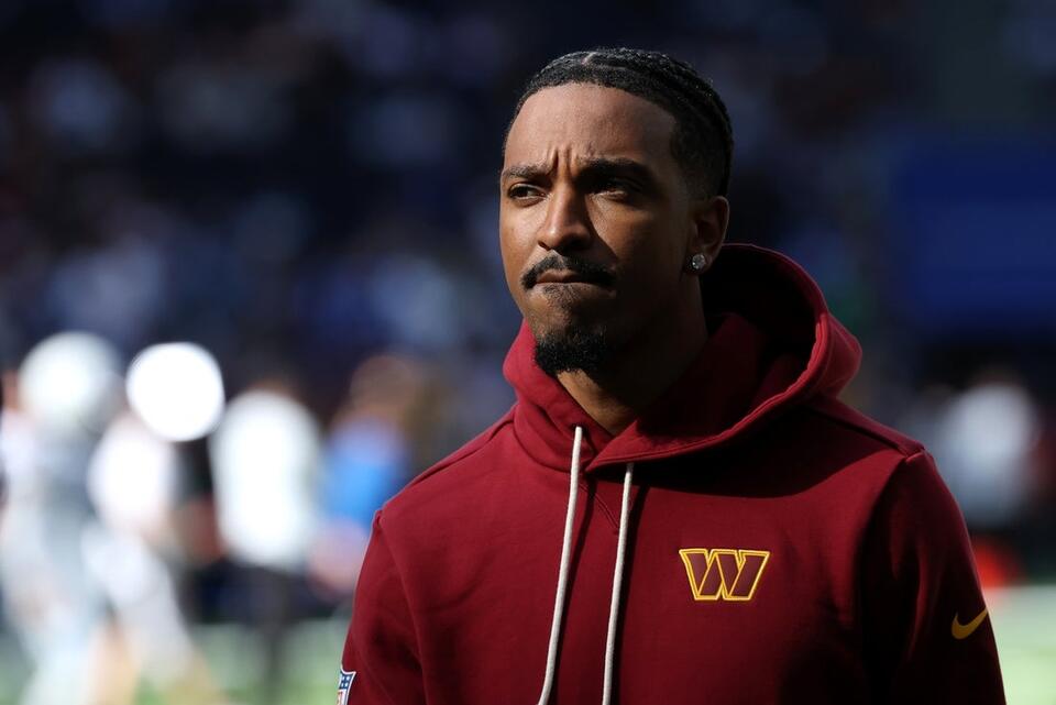 Brace and all, Jayden Daniels returns as Commanders host Giants - NewsBreak