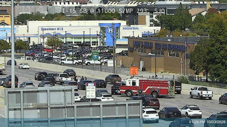 Motorcyclist killed in crash on I-15 in Draper - NewsBreak