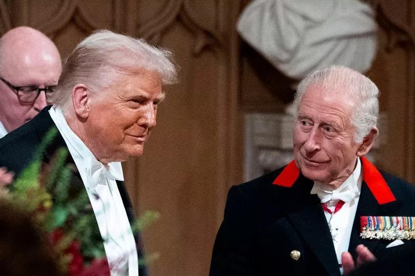 Donald Trump goes off-script and launches political attack in front of ...