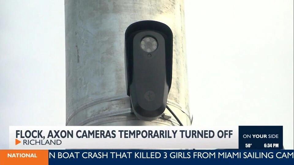 Richland temporarily turns off Flock, Axon cameras to comply with new ...