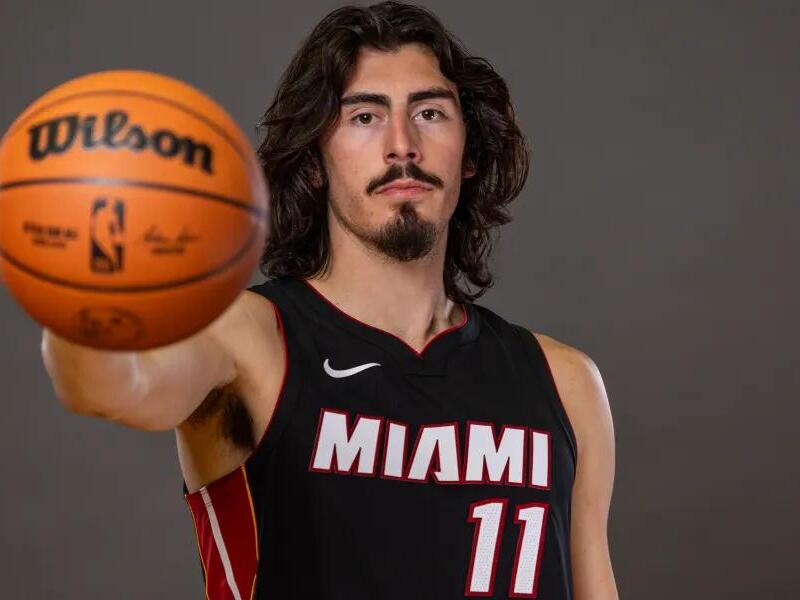 Jaime Jaquez Jr 'First offseason, trade rumors... to the league'