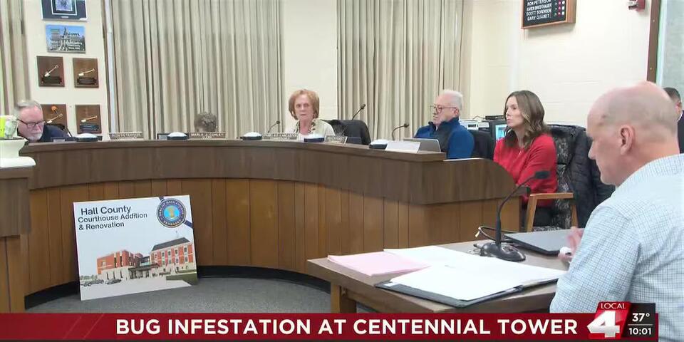 Hall County Council discusses bug infestation at Centennial Tower ...