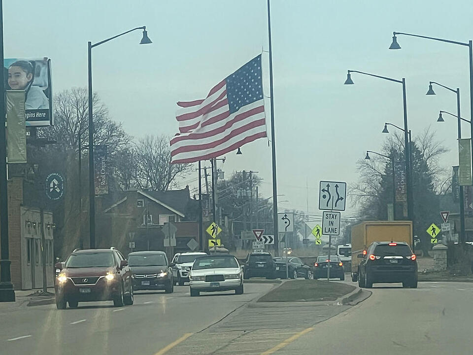 U.S. Flags Are Flying At HalfStaff in Illinois. Here’s The Reason.