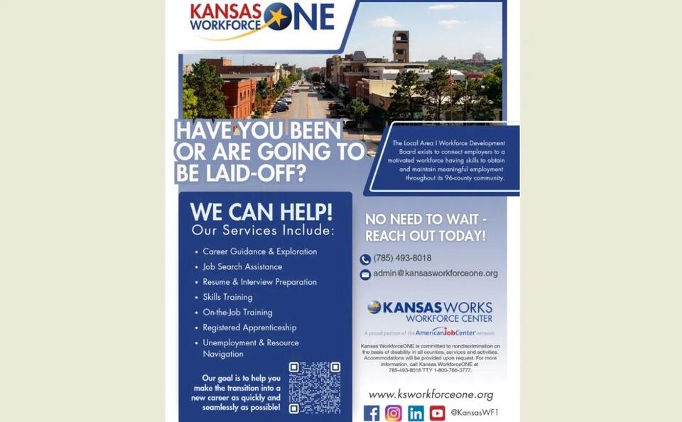 HOPKINS SHUTDOWN: Kansas WorkforceONE invites affected employees to ...