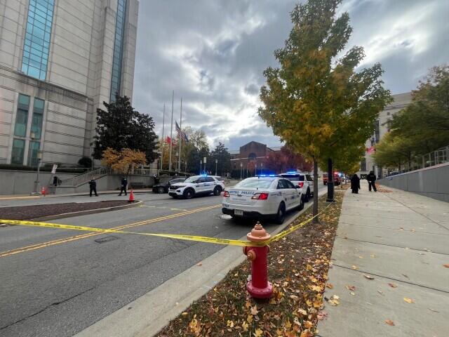 Metro Police investigating possible road rage shooting near courthouse ...