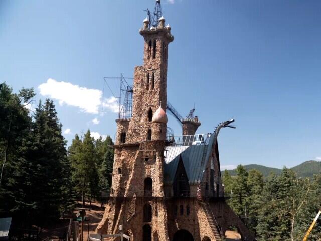 Firefighters leave their mark on Bishop Castle
